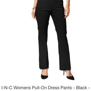 INC International Concepts Black Pants Size 2